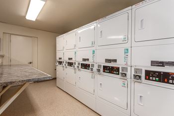 Onsite laundry facility